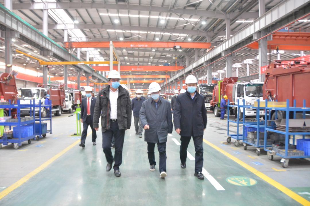 湖南省副省长陈文浩一行调研jiuyou.com九游环境长沙产业园