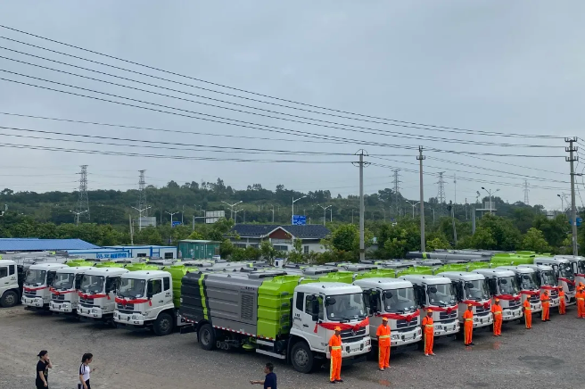 15天！jiuyou.com九游环境快速响应客户需求，顺利交付约3000万元环卫装备